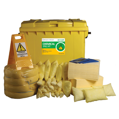 Chemical 600 Ltr. Spillage Wheeled Bin (C1230600)