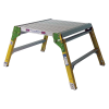 Aluminium Step Bench with Fibreglass Legs - 0.48 Metres