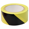 Self-Adhesive Hazard Tape Black and Yellow - 50mm x 33 Metres
