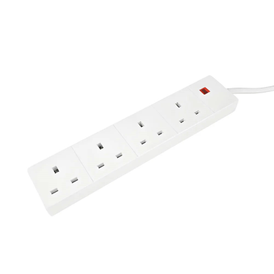 Extension Lead 4 Way 240v 2M