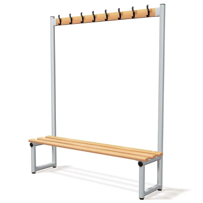 Bench with Coat Hooks - 1800 x 1500 x 760mm