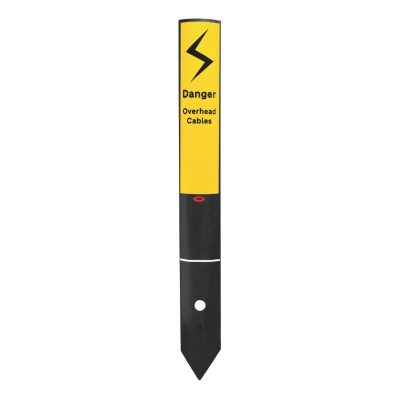 JSP Wychwood Flexible Verge Post Danger Overhead Cables - 1 Metre