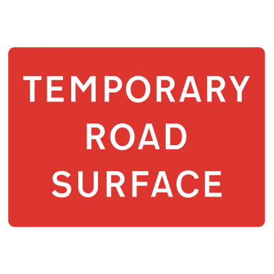 Jazz Sign Plate 300mm Centres - Temporary Road Surface - 1050 x 750mm