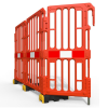 Q-Fence Reflective Panel - Orange - 2 Metres