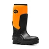 V12 Groundworker V2110 Black/Orange Safety Wellingtons