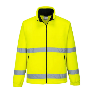 Hi-Vis Essential Yellow Fleece - S