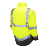 Leo Buckland Hi-Vis Yellow Softshell Jacket - XL
