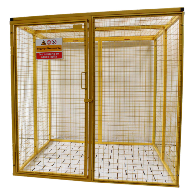 Modular Gas Storage Cage - 1800 x 1800 x 1800mm