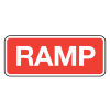 Jazz Sign Plate 300mm Centres - Ramp - 1050 x 450mm