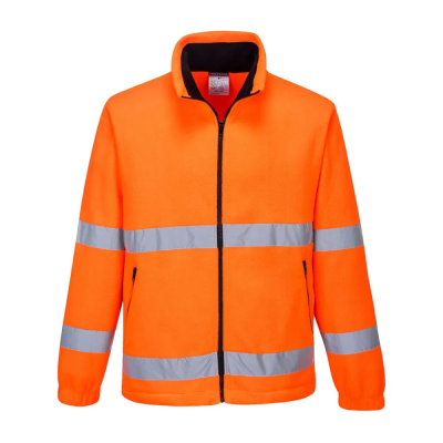 Rail Hi-Vis Essential Orange Fleece - S
