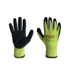 Jafco Neon Latex Palm Coated Yellow Safety Gloves - Cut Level C