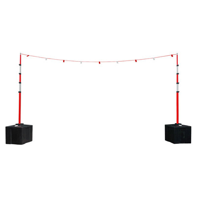 Goalpost Height Restriction Kit with MetroBlok Bases & Bunting
