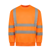 Rail Hi-Vis Orange Sweatshirt - S
