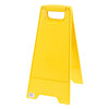 Folding Blank Sign