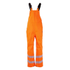 ProGARM 9144 Rail FR AS Waterproof Breathable Hi-Vis Orange Dungarees - M