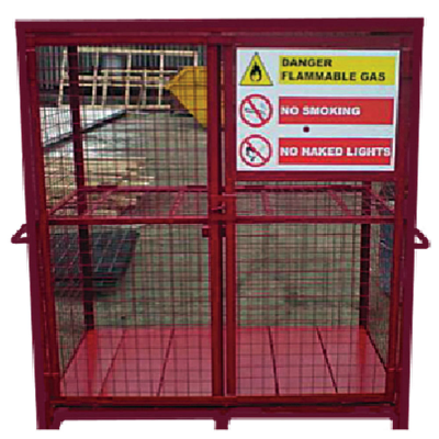 Fixed Frame Gas Storage Cage - 1700 x 1500 x 860mm