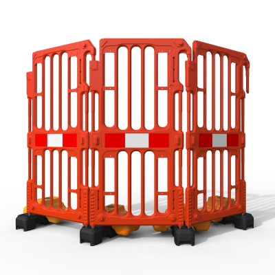 Q-Fence Reflective Panel - Orange - 2 Metres