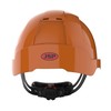 JSP EVOLite Vented Wheel Ratchet Safety Helmet - Orange