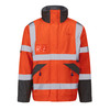 Leo Bickington 4K Waterproof Rail Hi-Vis Orange Superior Bomber Jacket