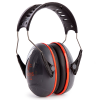 JSP Sonis Compact Low Profile Adjustable Ear Defenders Dark Grey / Orange - 32dB SNR