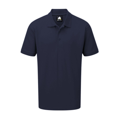 Orn Eagle Premium Short Sleeve Polo Shirt - Navy / XS