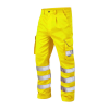 Jafco FlameAwear FR AS Arc 4kA Hi-Vis Yellow Cargo Trousers - Short Leg / 28"