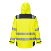 Portwest PW365 Waterproof Hi-Vis Yellow/Black 3-in-1 Jacket - L