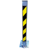 Heavy Duty Fold Down Security Post - 70mm Square
