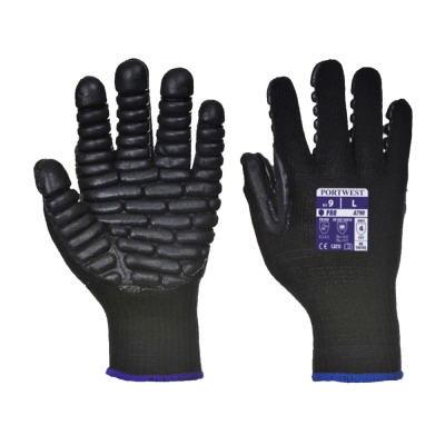 Portwest A790 Anti-Vibration Gloves - Medium / Size 8