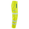 Leo Lundy 20K Waterproof Breathable Hi-Vis Yellow Overtrousers