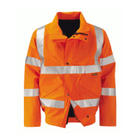 GORE-TEX Colorado Waterproof Breathable Rail Hi-Vis Orange Bomber Jacket - 3XL