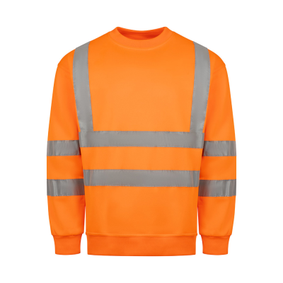 Rail Hi-Vis Orange Sweatshirt - S