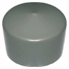 Sign Post External Round Cap - Grey - 89mm