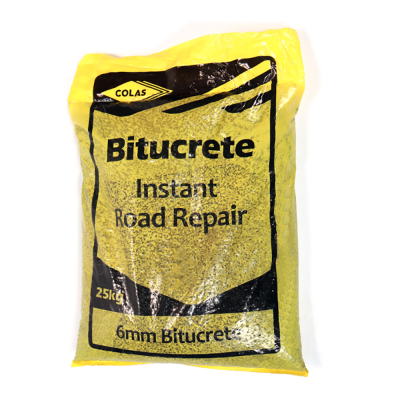 BITUCRETE 25Kg Bag Tarmac Repair 6mm
