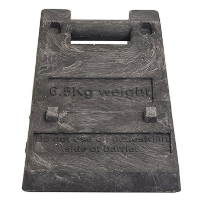 Mergon Overshoe Barrier Foot Weight - Black - 6.5kg