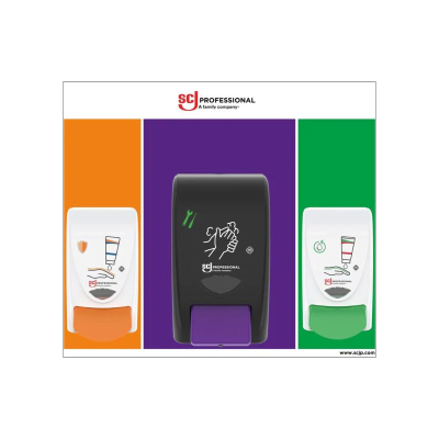 Deb Skin Safety Centre Board - 3 Dispensers