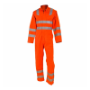 Jafco FlameAwear Rail FR AS Arc 4kA Hi-Vis Orange Coverall - Regular Leg / S - 38"