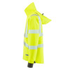 Leo Dartmoor 15K Waterproof Breathable Hi-Vis Yellow Bomber Jacket