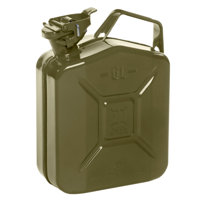 Green Metal Fuel Can - 5 Litre