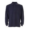Q-Flame FR AS Arc Long Sleeve Navy Polo Shirt - S