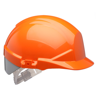 Centurion Reflex Vented Slip Ratchet Safety Helmet - White / Silver