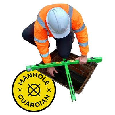 Manhole Guardian Adjustable Guard - 370 to 900mm