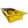Spill PALLET -  IBC Double Spill PALLET c/w Grate (P3202613)