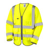 Leo Wrafton Hi-Vis Long Sleeve Yellow Superior Waistcoat