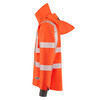 Leo Dartmoor 15K Waterproof Breathable Rail Hi-Vis Orange Bomber Jacket
