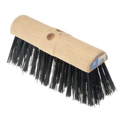 Broom Head - Poly 13 Inch Round Back