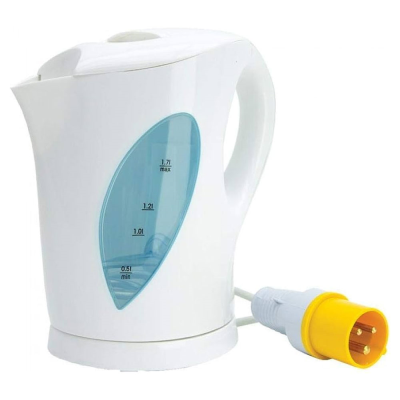 Electric Kettle - 1.7 Litre - 110V - White
