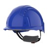JSP EVOLite Vented Wheel Ratchet Safety Helmet - Blue