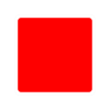 Jazz Triangle Sign Plate 300mm Centres - Special White on Red - 750mm
