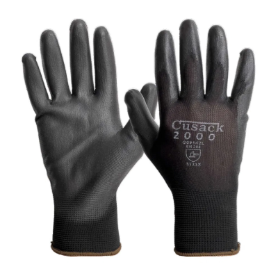 Cusack Puggy Nylon Safety Gloves - Small / Size 7